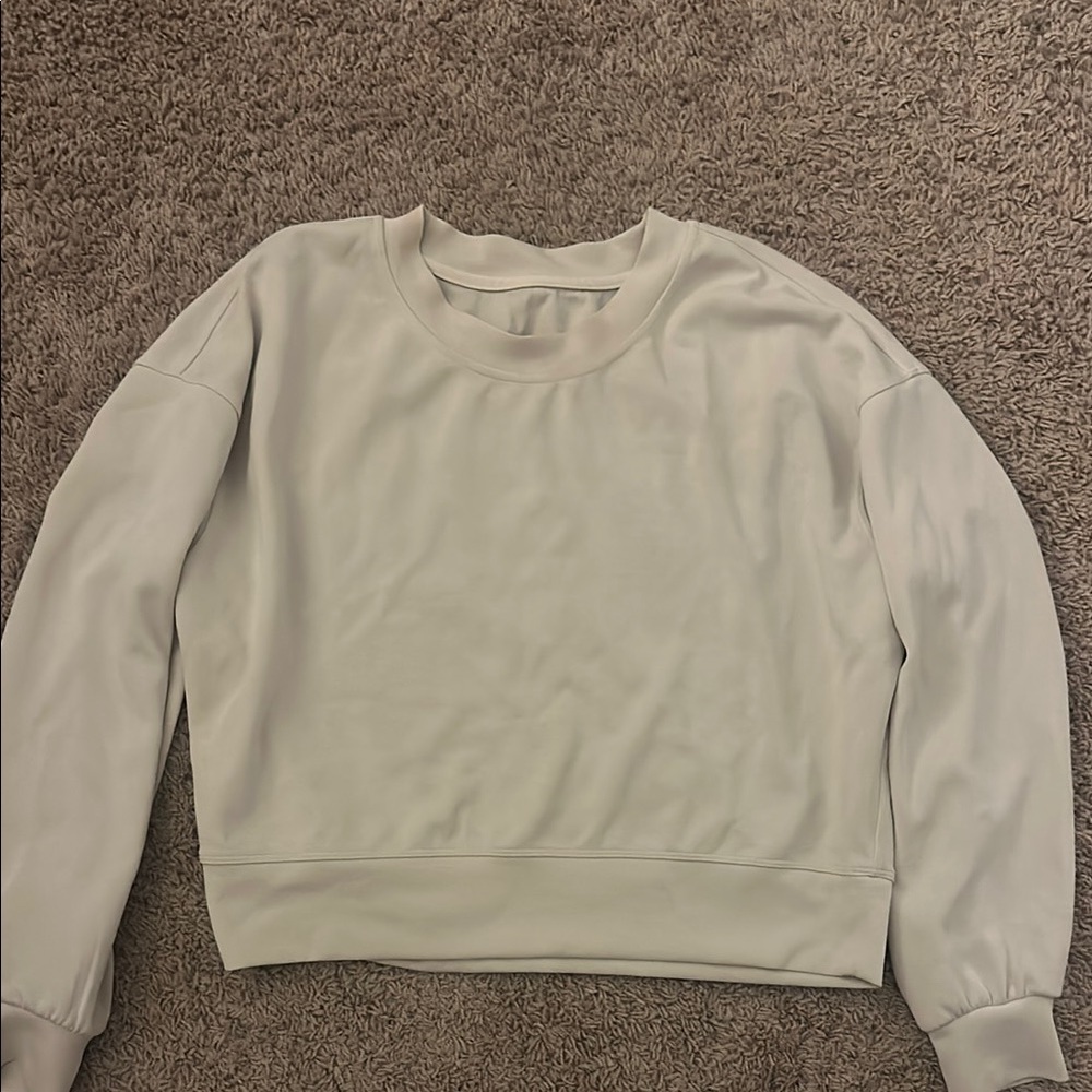 Lululemon - Bone Softstream Crewneck